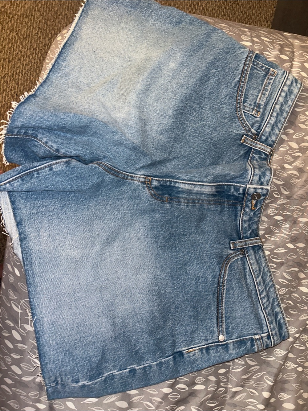 DENIM BY PINK Classic Blue Denim Jean Shorts for Women